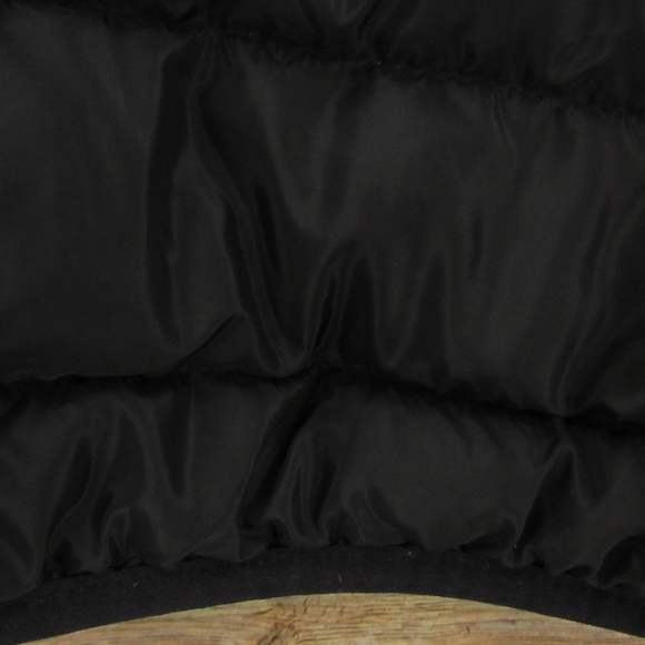 Eddie Bauer Black Zip Front Down Puffer Jacket Men's M - Picture 12 of 14